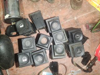 lote piezas Citroen interruptores tuercas pomos
