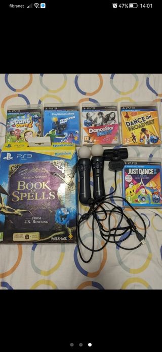 PS3 completa con juegos