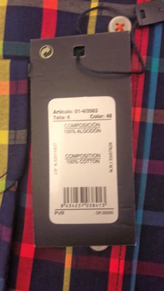 Camisa algodón manga larga dos galgos