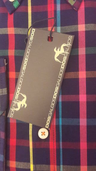 Camisa algodón manga larga dos galgos