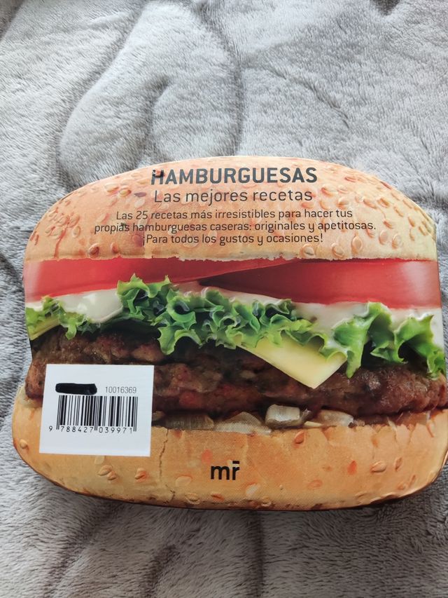 Libro recetas de hamburguesas 🍔