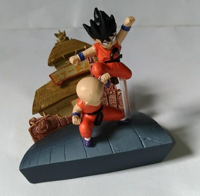 Imagination Goku vs Krillin Bandai original