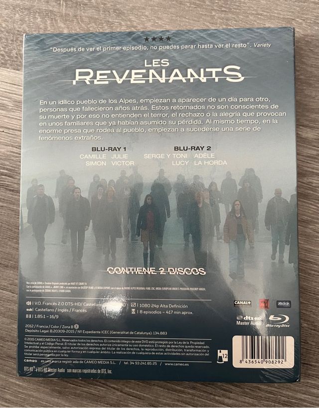 LES REVENANTS - PRECINTADO (BLU-RAY)