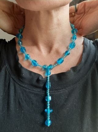 Collana con perline turchesi