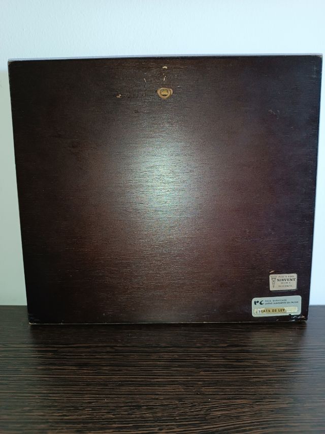 Cuadro de Velázquez de hierro grabado