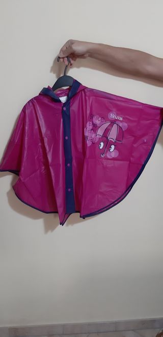 Mantellina antipioggia bambina