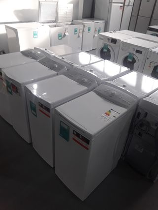 Carga superior, lavadoras rebajadas
