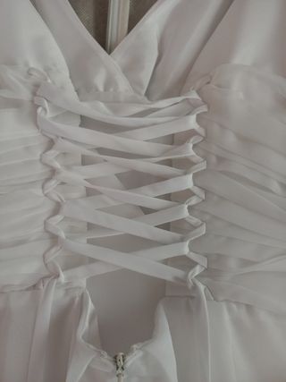 Vestido de novia + velo de novia