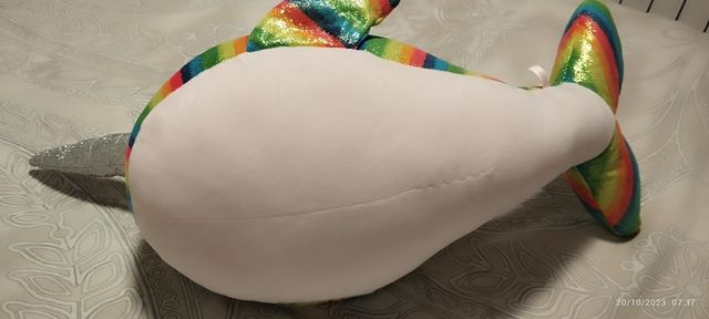 Peluche Unicornio pez marca Ty