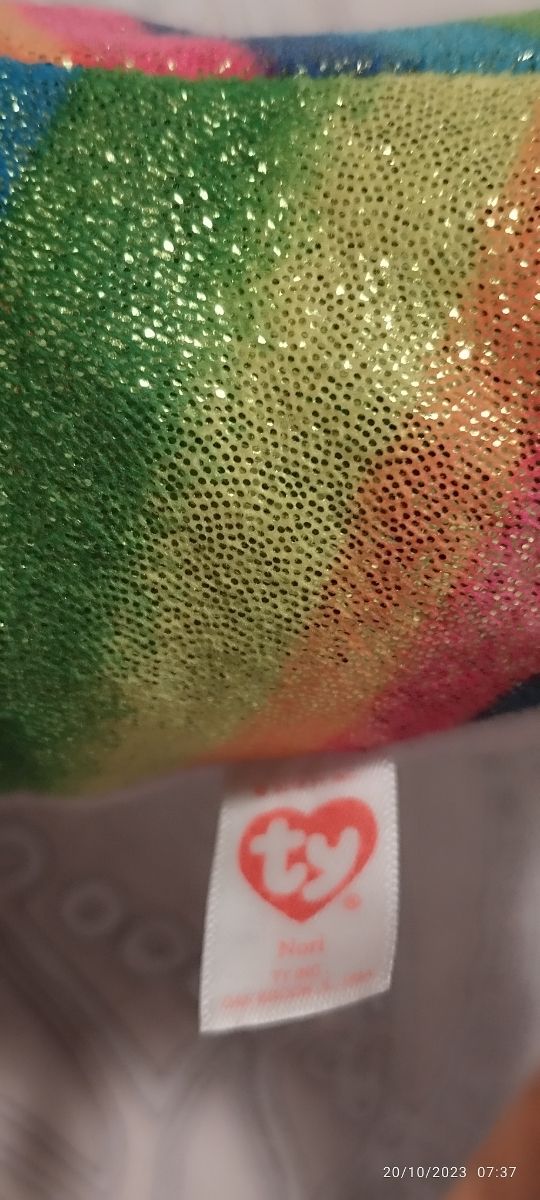 Peluche Unicornio pez marca Ty