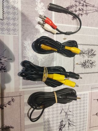 Cables variados. Fotos por orden.