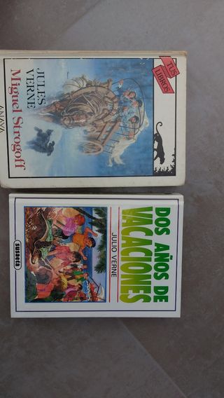 3 libros Julio Verne