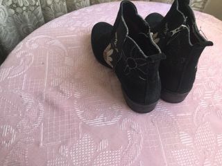 botines   Desigual piel