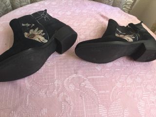 botines   Desigual piel