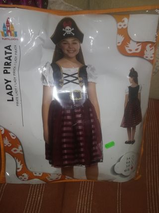 Disfraz para niña t 10 12