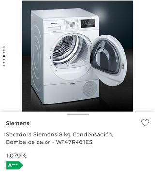 secadora siemens