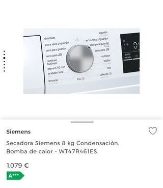 secadora siemens