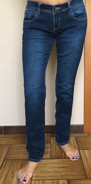 Jeans Eleven color blu