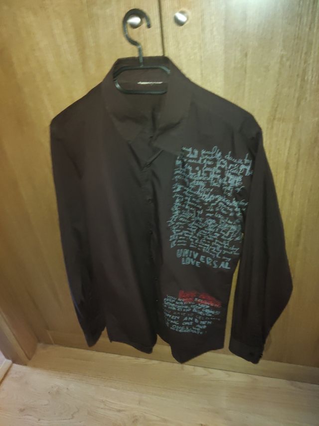 Camisa desigual L hombre