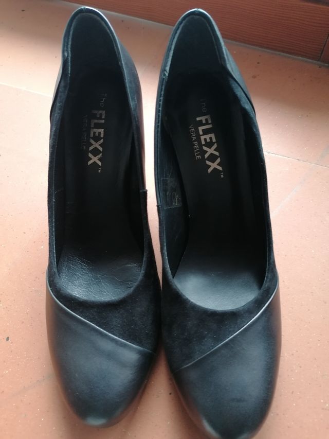 Scarpe the flexx Emily Mon amour camoscio Black