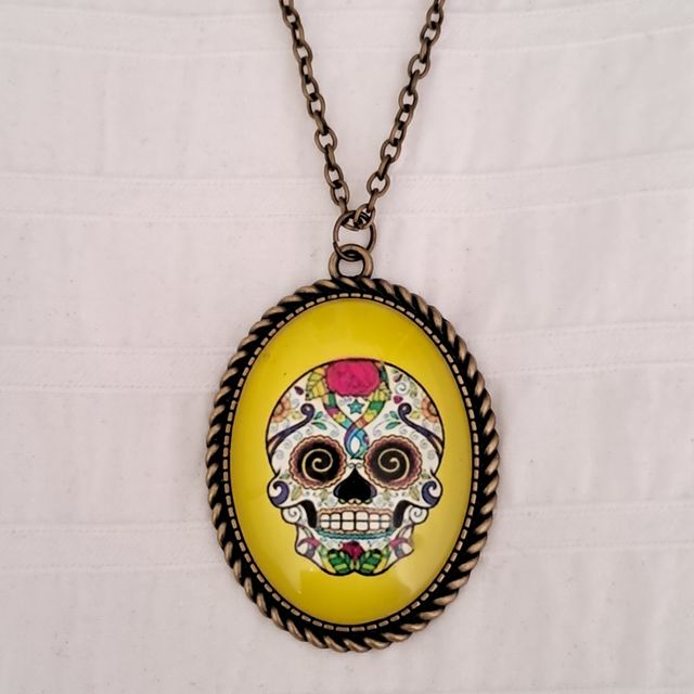 Colgante Calavera Mexicana Catrina NUEVO