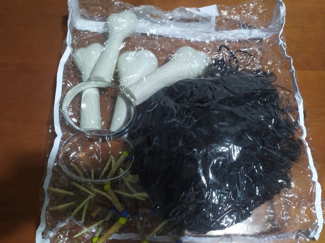 Accesorios disfraz negrito