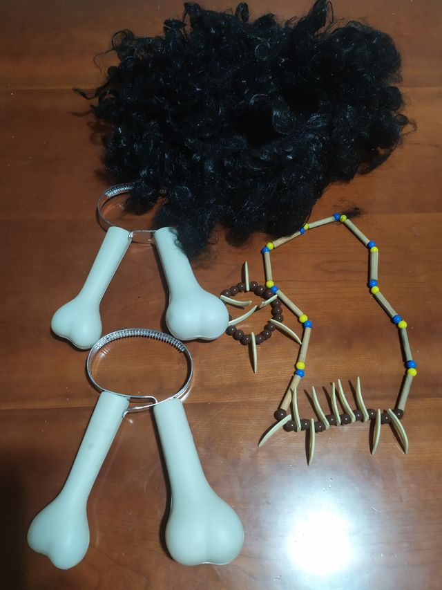 Accesorios disfraz negrito