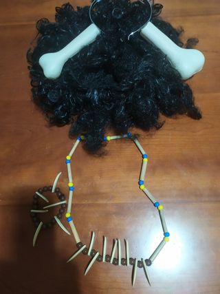 Accesorios disfraz negrito