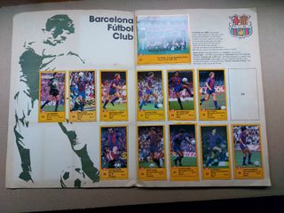 Album los ases de la liga 87-88