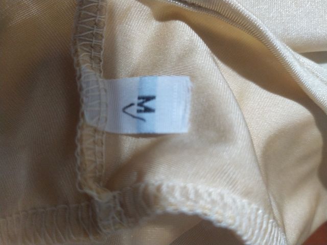 Malla dorada color carne T-M