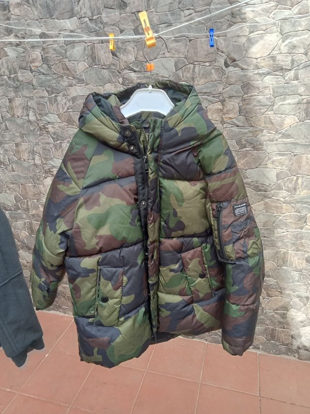 Cazadora camuflaje
