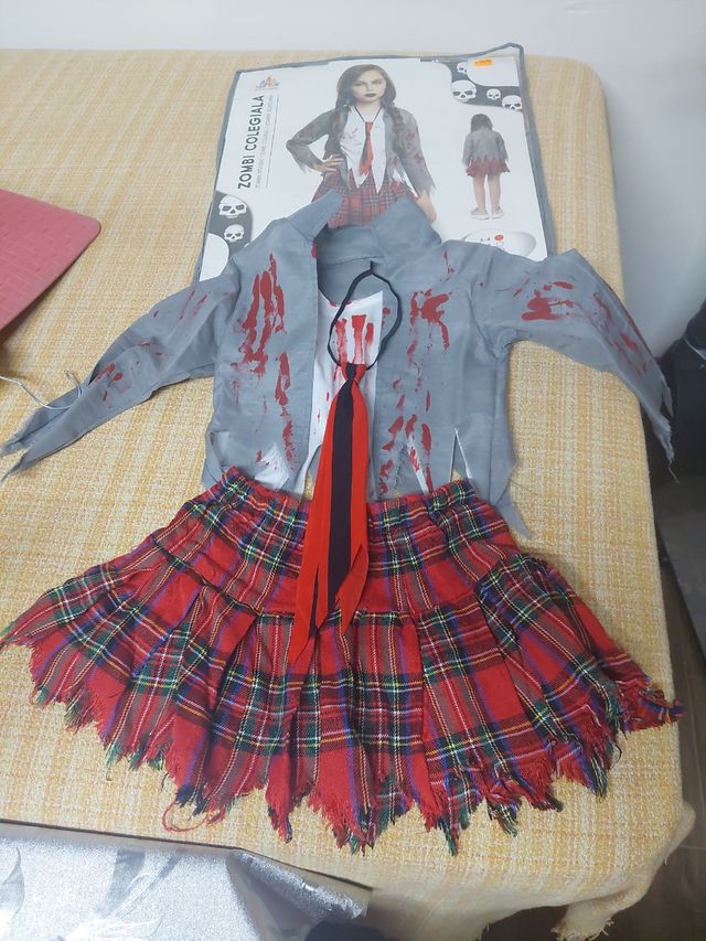 Traje de halloween niña