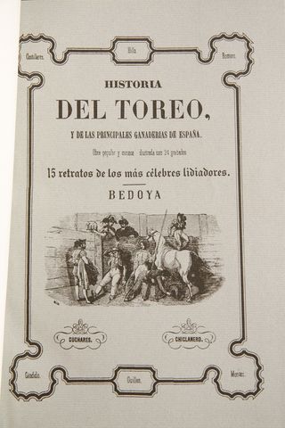 Historia del Toreo y de las Principales Ganaderías