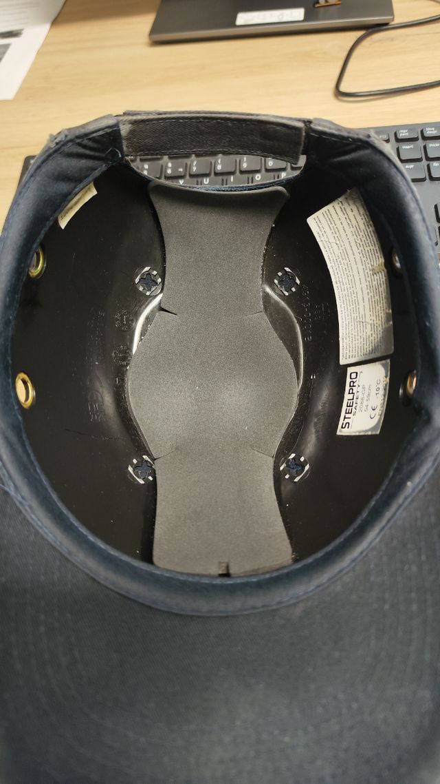 Casco gorra de seguridad