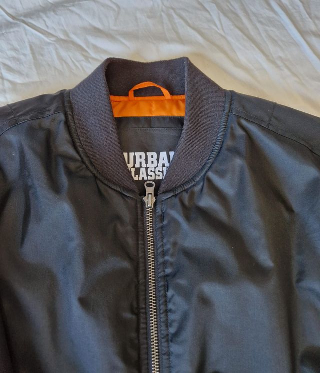 cazadora 3/4 Urban Classic talla M Negra