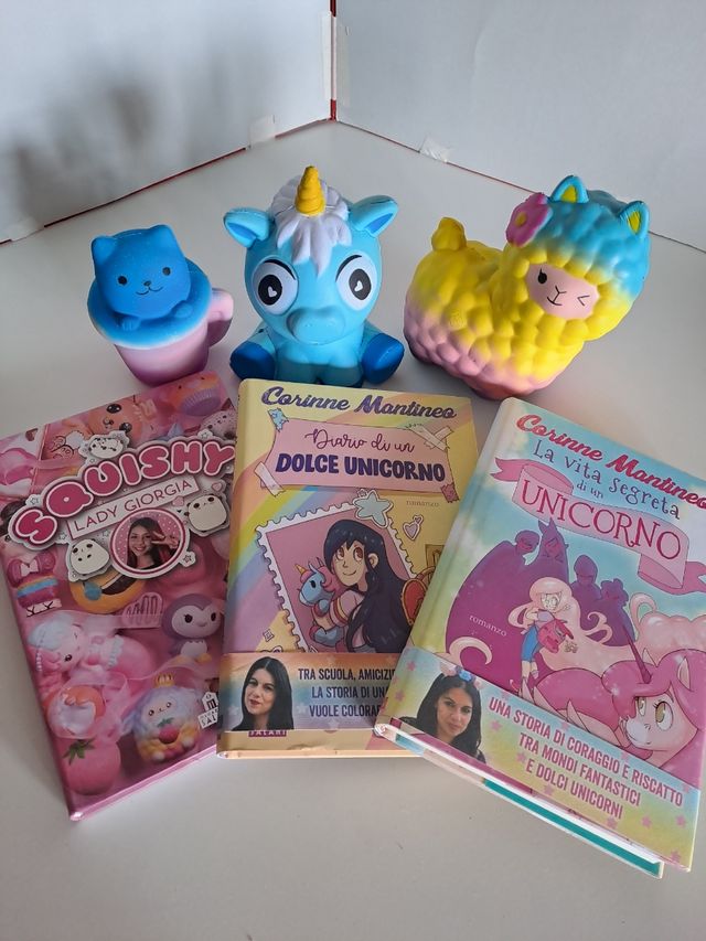 Libri Unicorno e Squishy