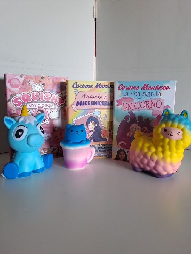 Libri Unicorno e Squishy