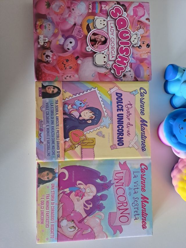 Libri Unicorno e Squishy