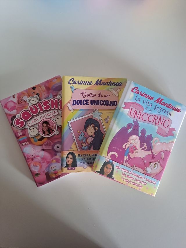 Libri Unicorno e Squishy