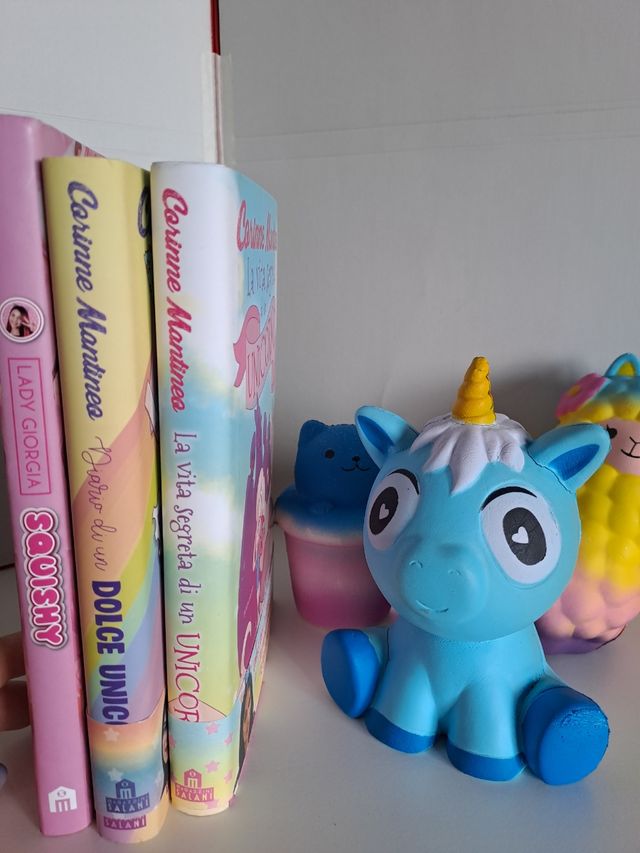 Libri Unicorno e Squishy