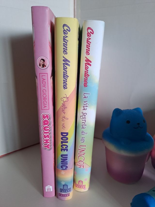 Libri Unicorno e Squishy