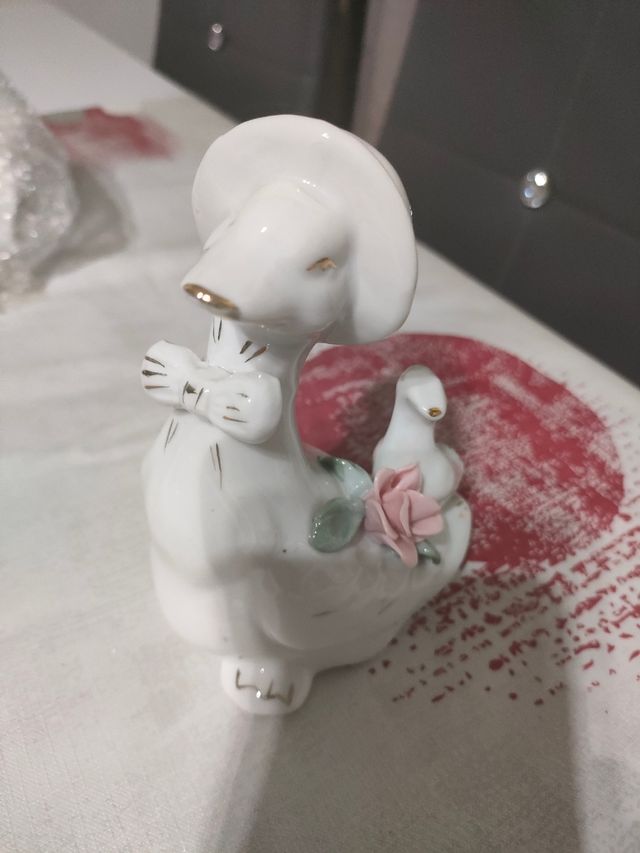 Pato de porcelana