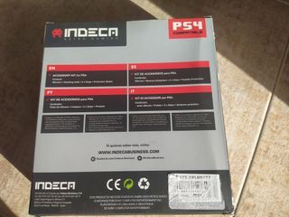 Carcasa para mando PS4 con dibujos retro