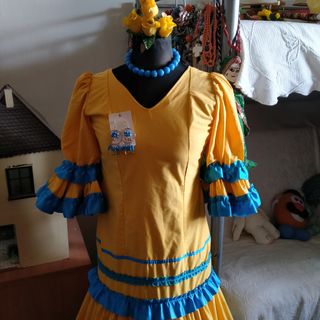 Traje flamenca gitana sevillana t.42