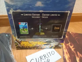 Edición limitada de the legend of zelda para ninte