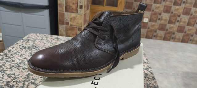 botas de piel hombre