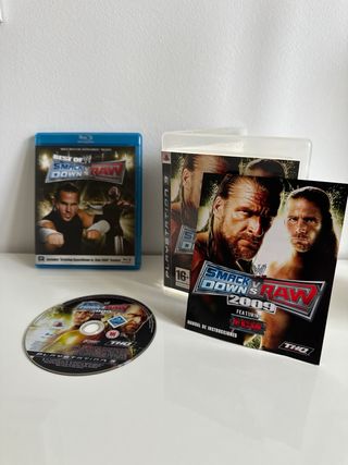 WWE 2009 PS3 con BluRay