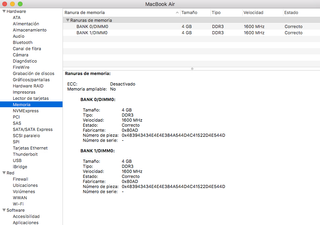 MacBook Air 13" (2015) - QWERTY - 2,2Ghz i7 - 8GB