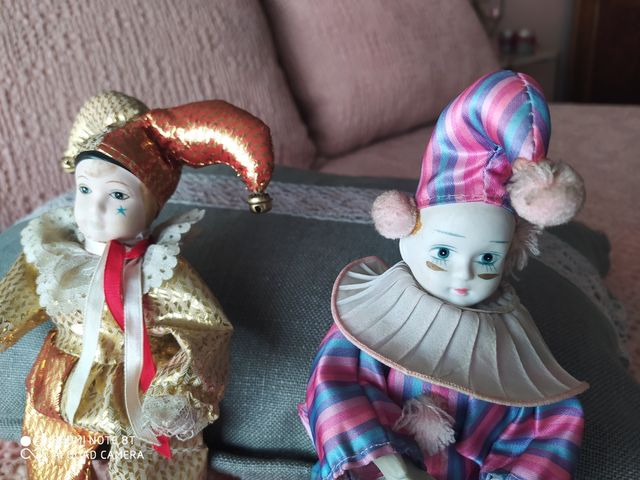 Arlequines de porcelana