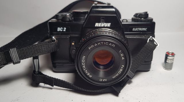 Revue BC-2 electronic con objetivo PRACTICAR 1:2,4